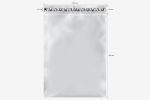 Курьер-пакет стандарт, без печати, прозрачный (для маркетплейсов) 300x400+40к/5 