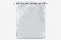 Курьер-пакет стандарт, без печати, прозрачный (для маркетплейсов) 430x500+40к/5 